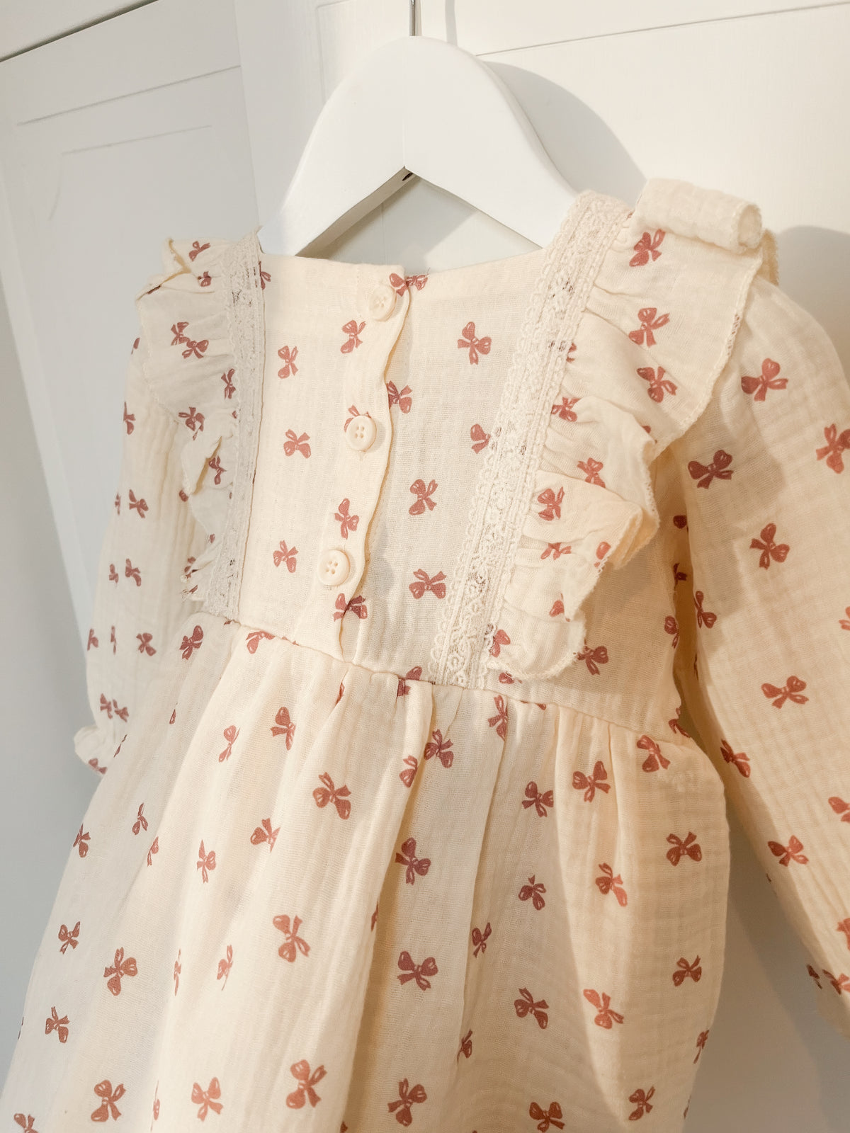 Little Bow Beep Romper Dress