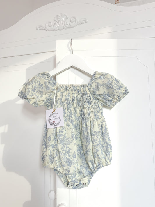Athena Romper - Grecian Toile