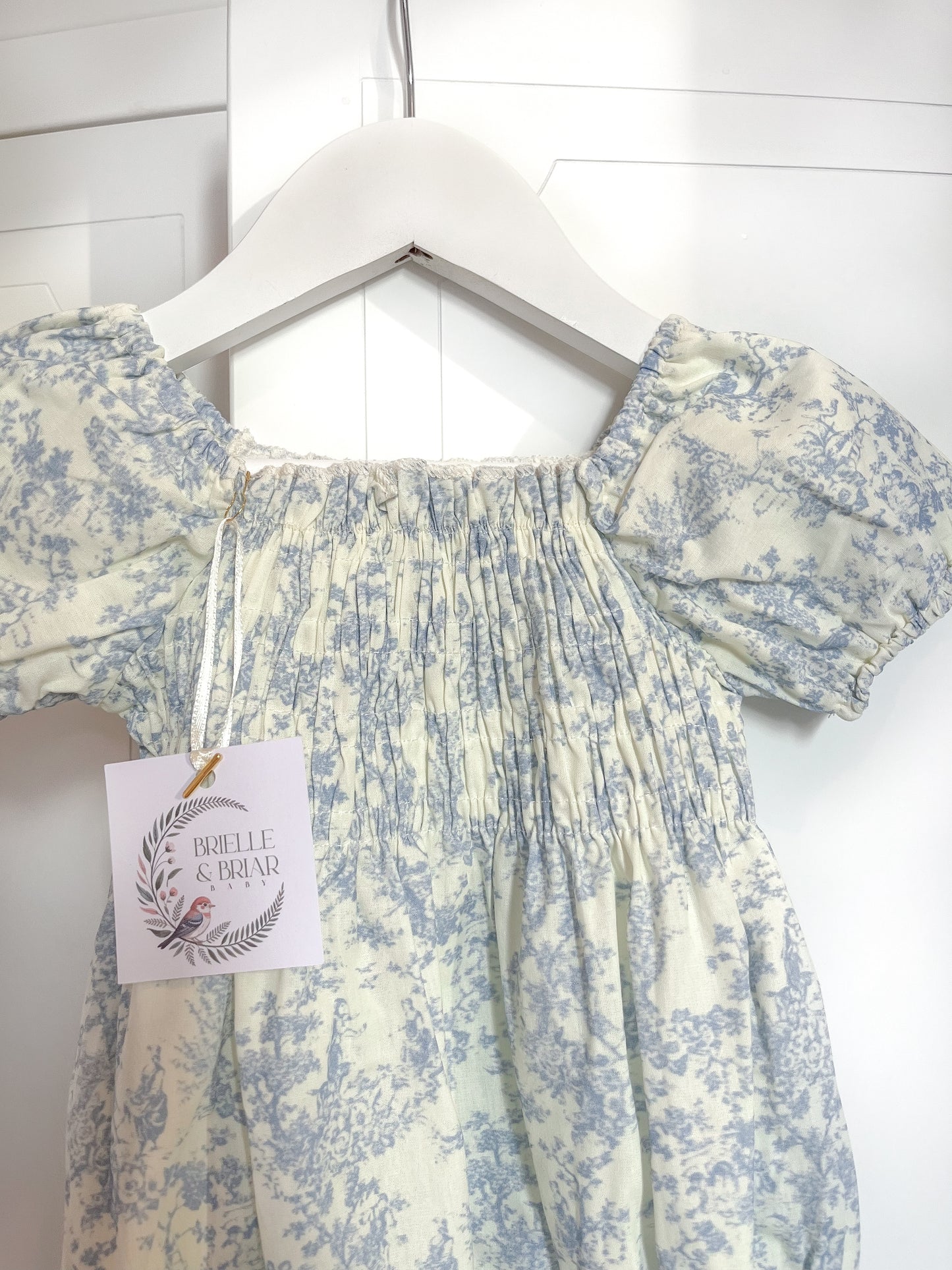 Athena Romper - Grecian Toile
