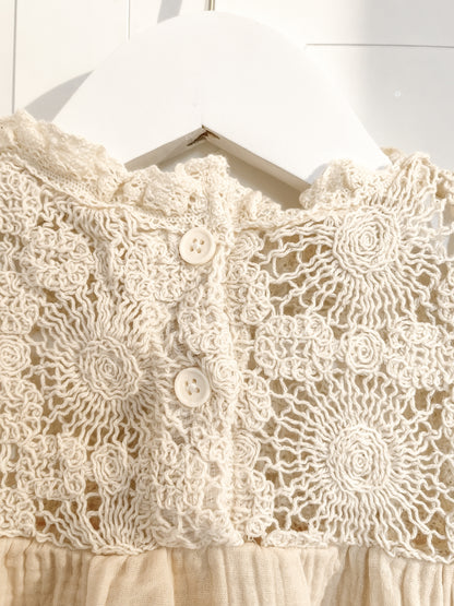 Sienna Crochet Romper