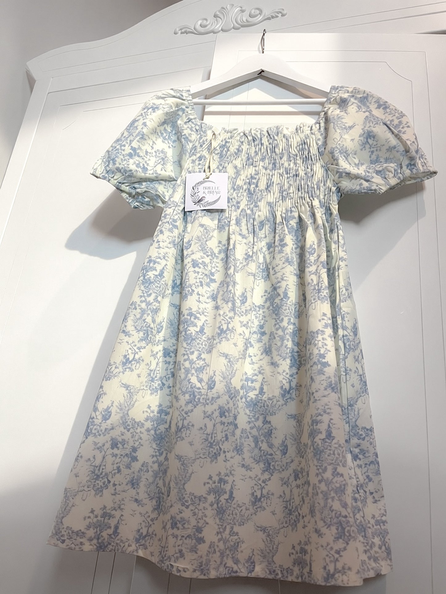 Athena Dress - Grecian Toile