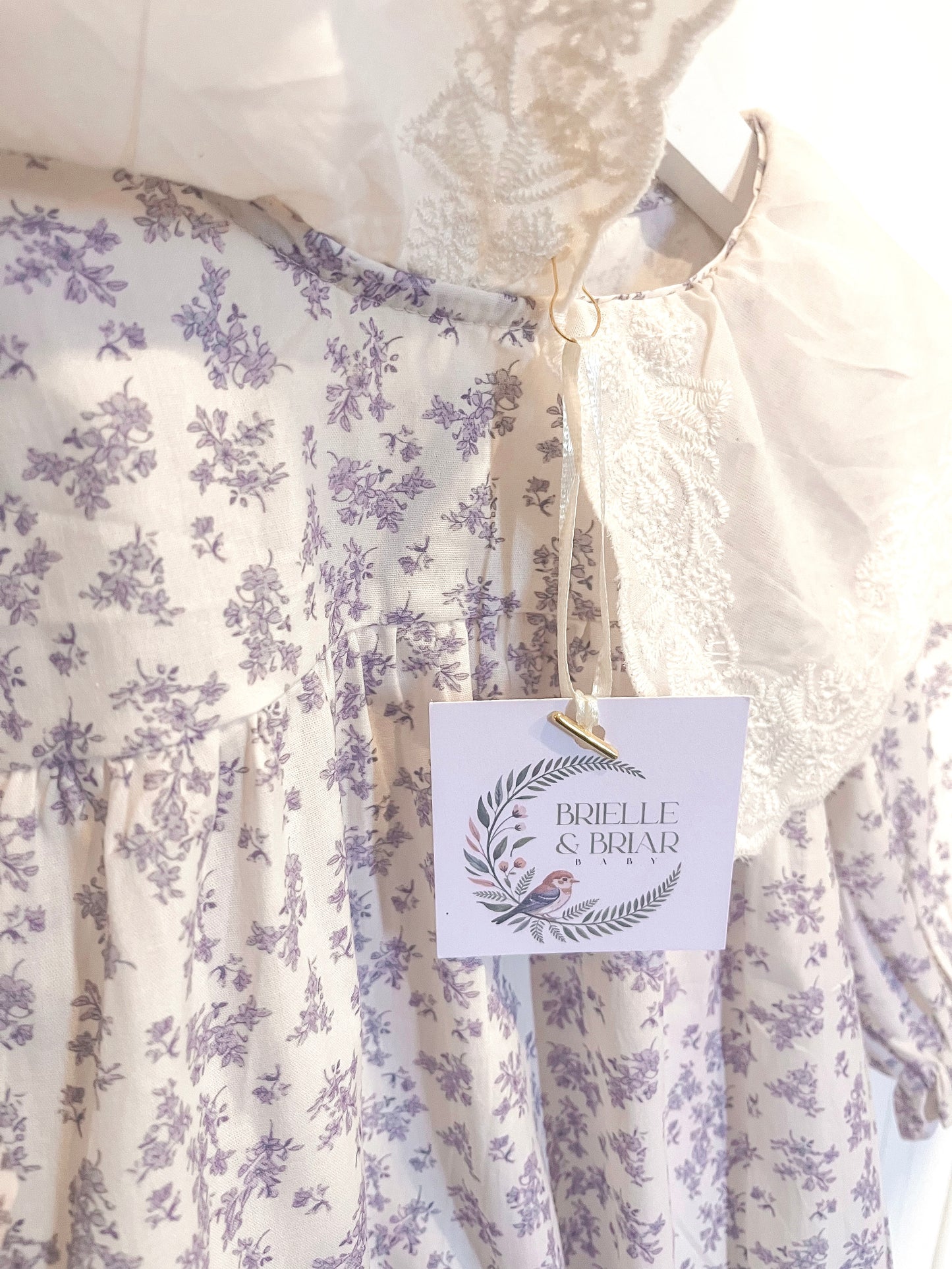 Belle Prairie - Wild Lavender Romper