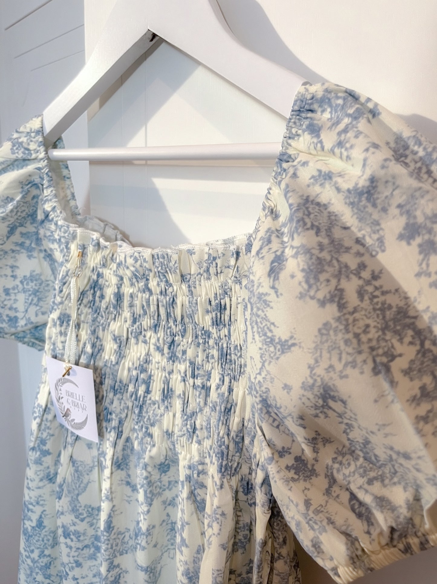 Athena Dress - Grecian Toile