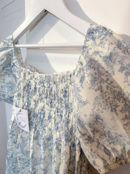 Athena Dress - Grecian Toile