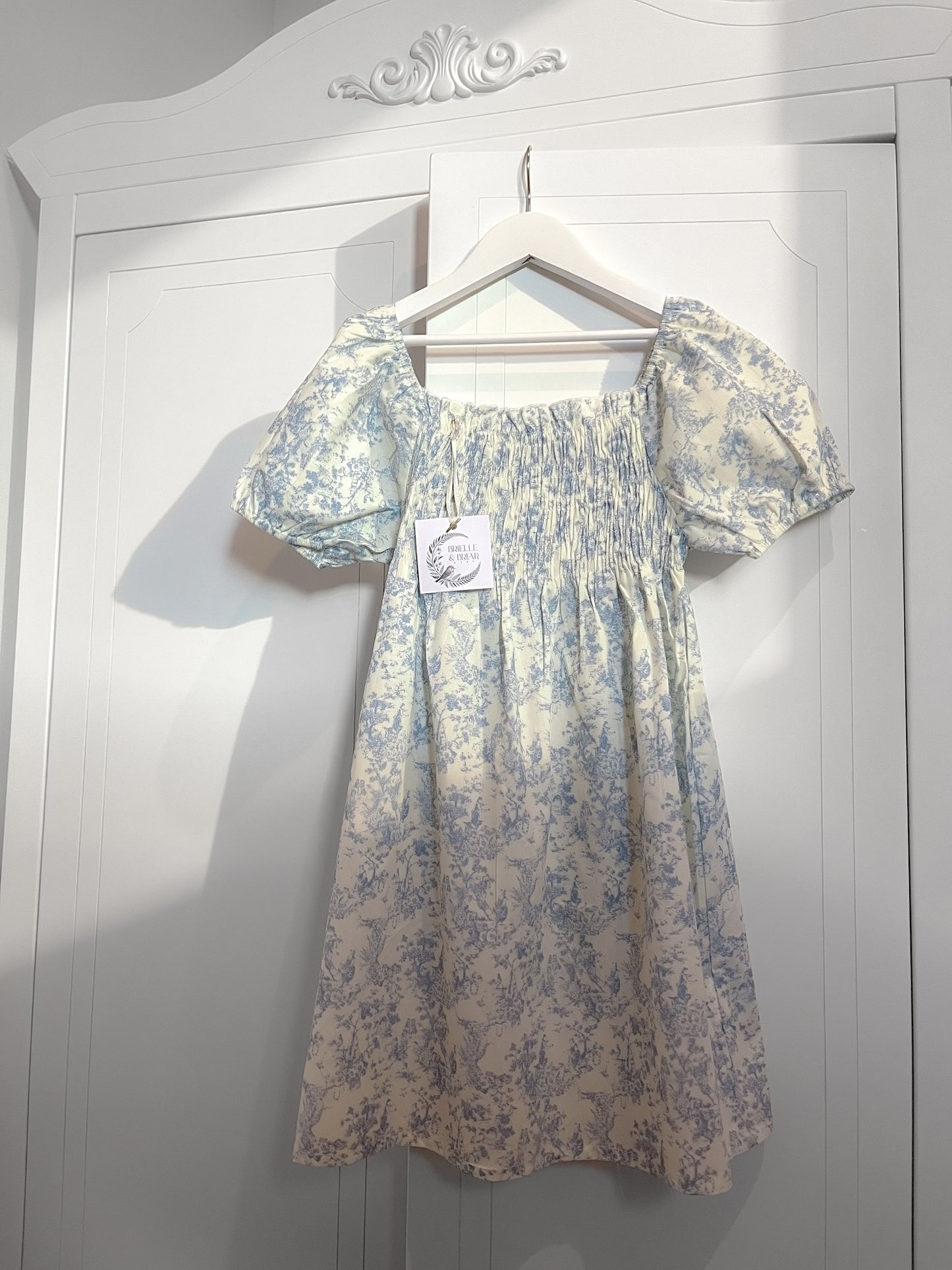 Athena Dress - Grecian Toile