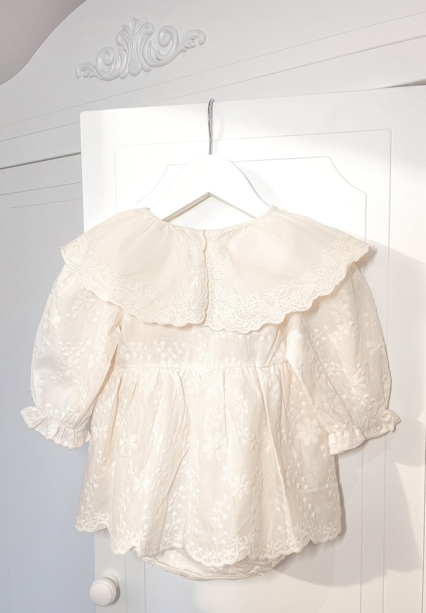 Lorelai Romper Dress - Classic Ivory