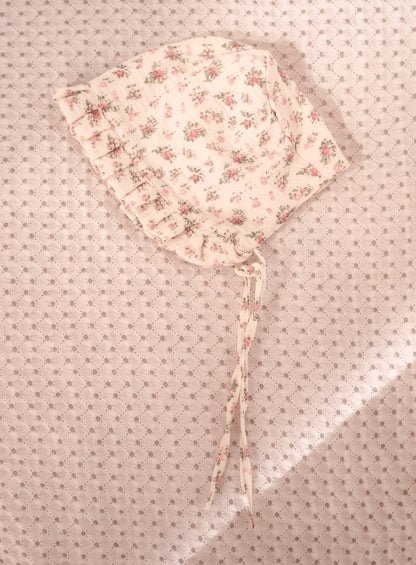 Little Lottie Bonnet in Peony