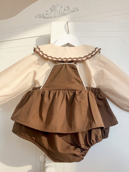 Flora Set - Cocoa & Beige