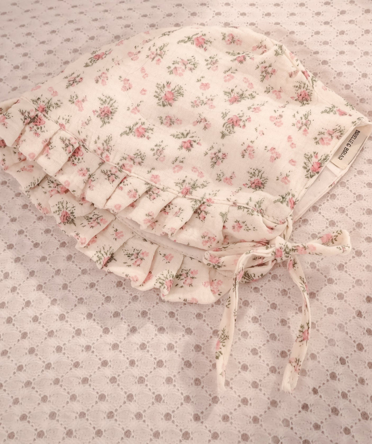 Little Lottie Bonnet in Peony