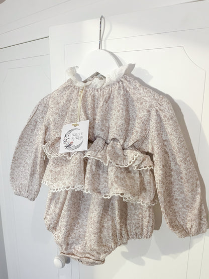 Fleur Elodie Tiered Romper