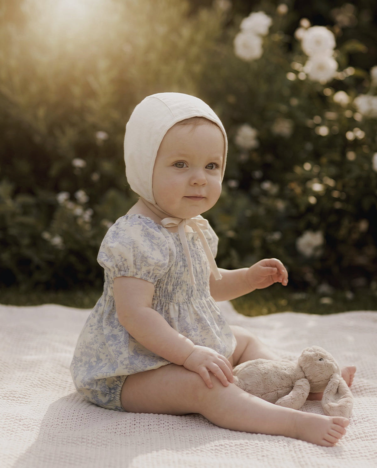 Athena Romper - Grecian Toile