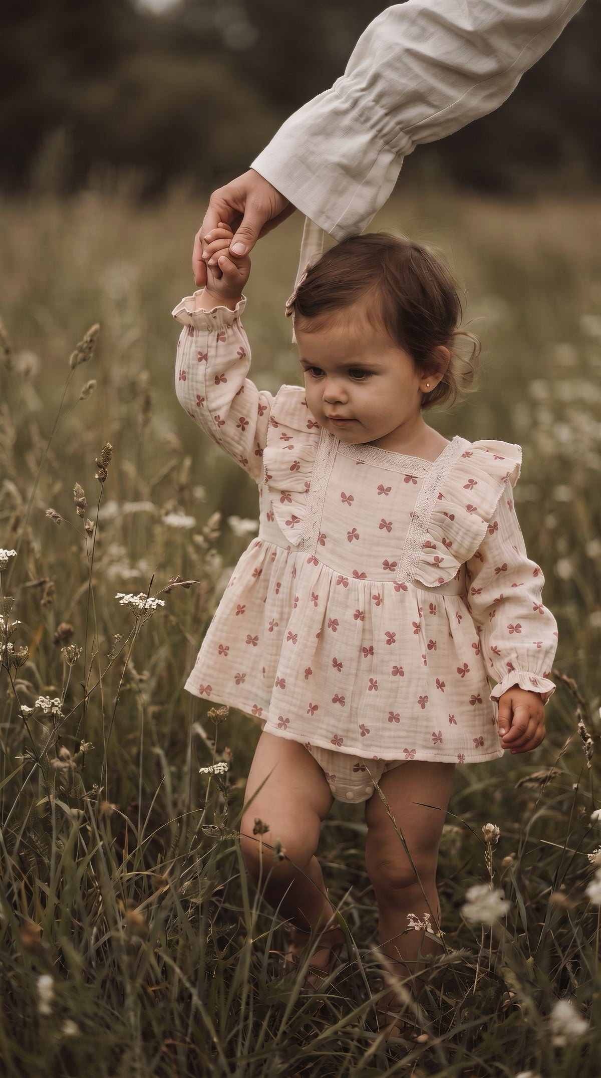 Little Bow Beep Romper Dress