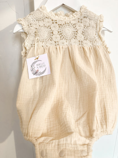 Sienna Crochet Romper