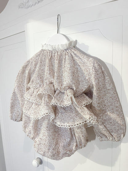 Fleur Elodie Tiered Romper