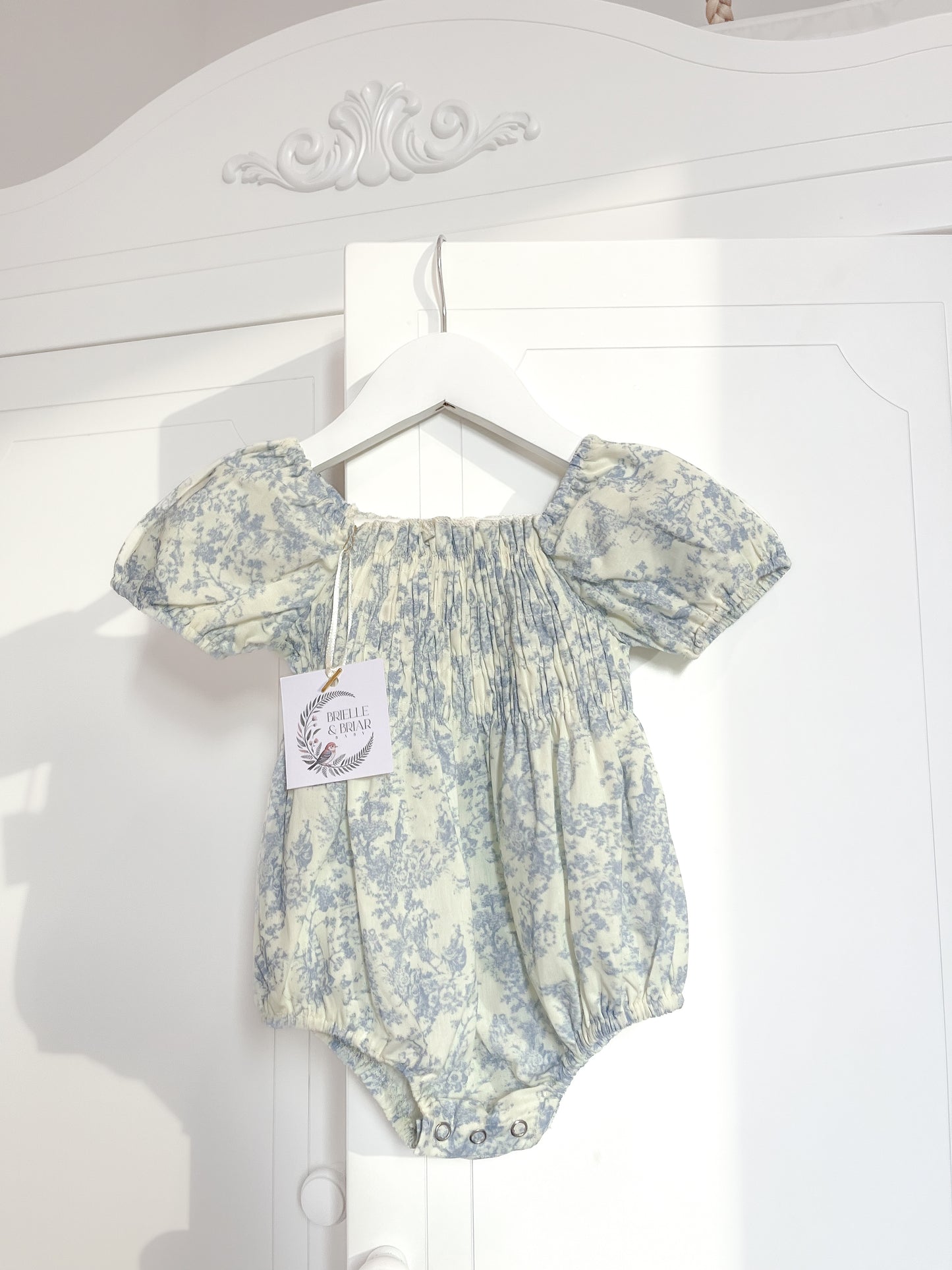 Athena Romper - Grecian Toile