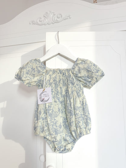 Athena Romper - Grecian Toile