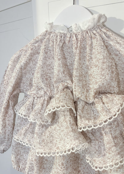 Fleur Elodie Tiered Romper