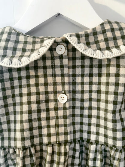 Alder Romper - Woodland Gingham