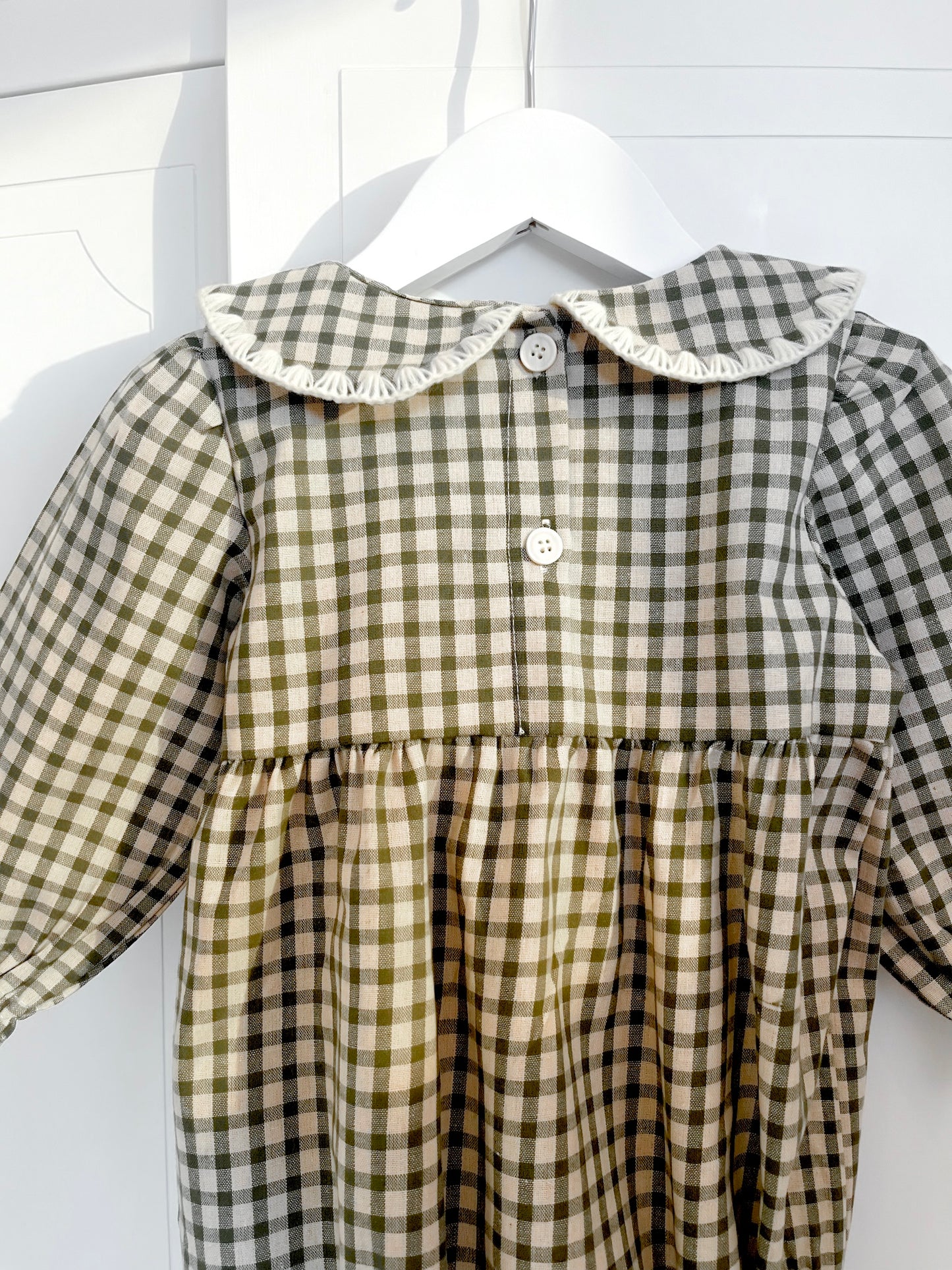 Alder Romper - Woodland Gingham