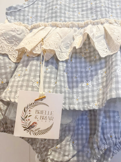 Petite Daisy Romper Dress