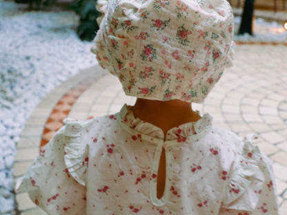 Little Lottie Bonnet in Peony