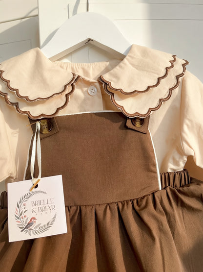 Flora Set - Cocoa & Beige