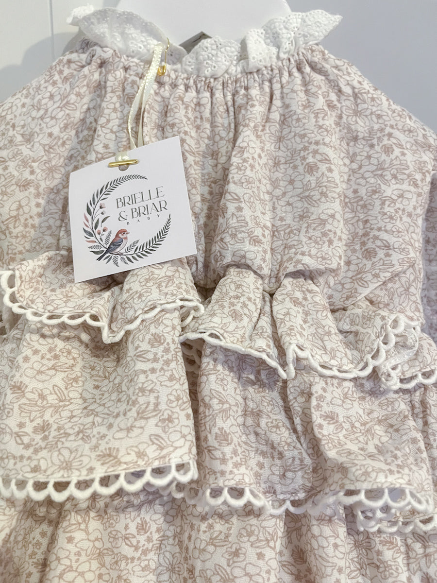 Fleur Elodie Tiered Romper