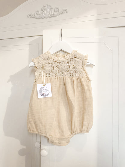 Sienna Crochet Romper