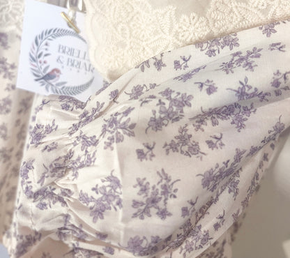 Belle Prairie - Wild Lavender Romper