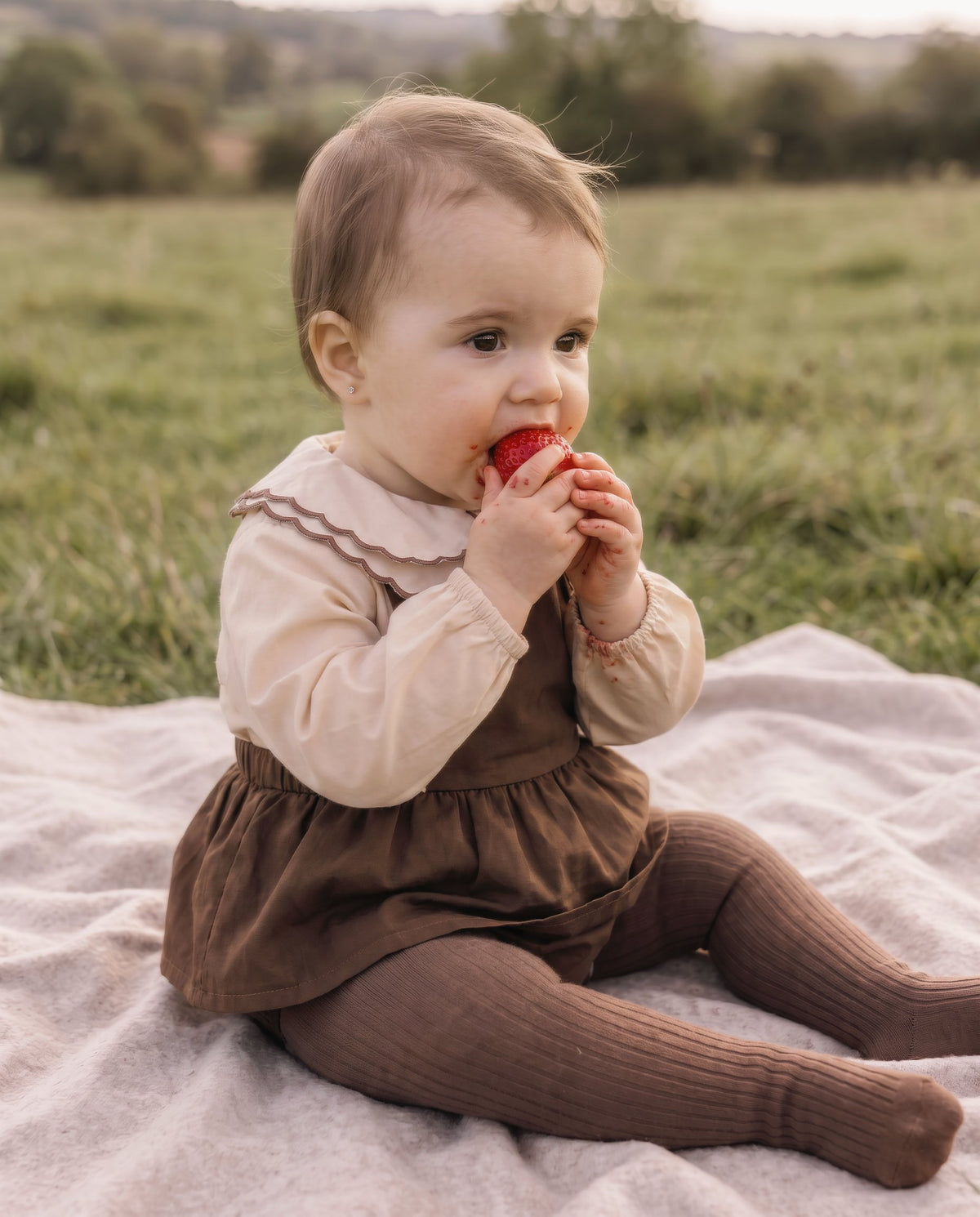 Flora Set - Cocoa & Beige