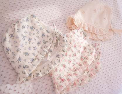 Little Lottie Bonnet in Peony