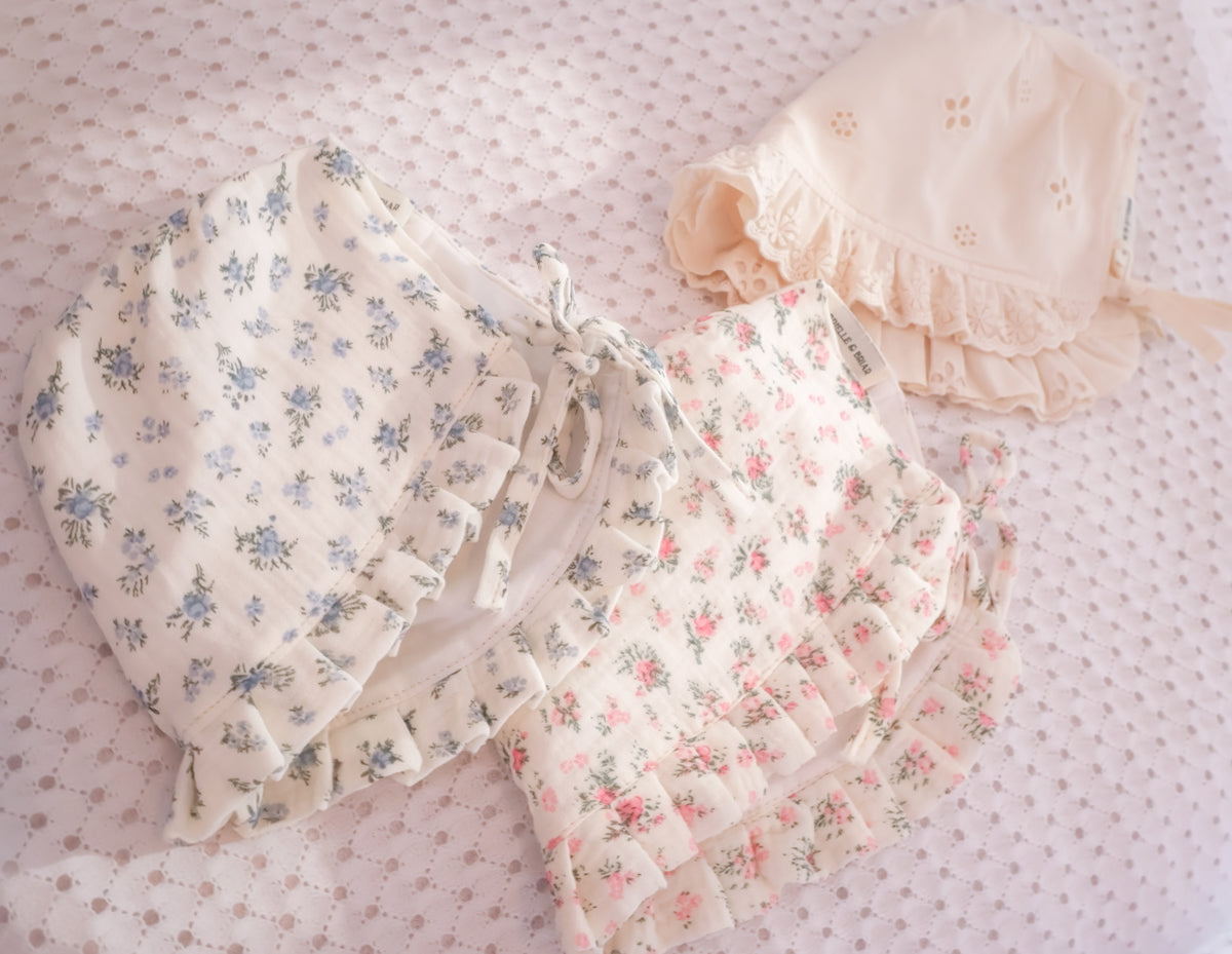 Little Lottie Bonnet in Bluebell